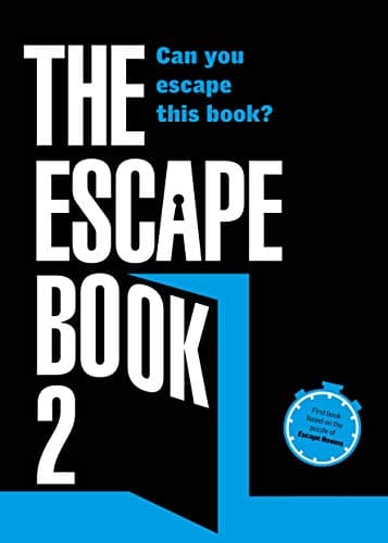 Book cover for The Escape Book 2: Can you escape this book? (Volume 2) (Escape Book Series, 2) by Tapia, Ivan