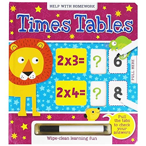 Book cover for Times Tables (Tiny Tots Easels) by TIMES TABLES