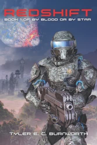 Book cover for Redshift (By Blood Or By Star) by Burnworth, Tyler E. C.