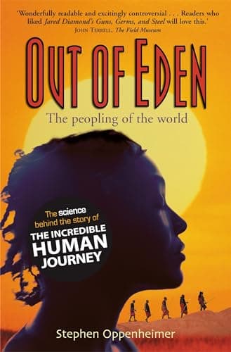 Book cover for Out of Eden: The Peopling of the World by Oppenheimer, Stephen