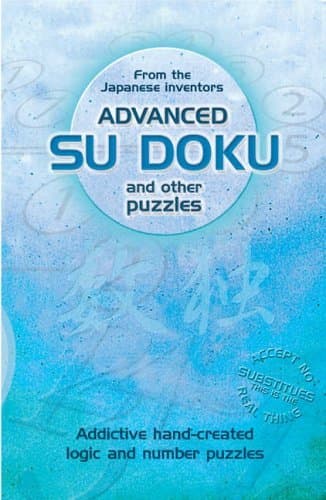 Book cover for Advanced Sudoku by Puzzler Media Ltd