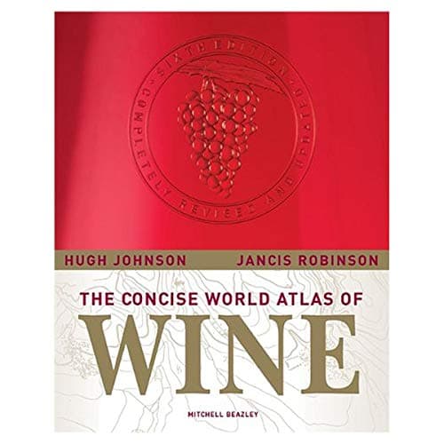 Book cover for The Concise World Atlas of Wine by Johnson, Hugh