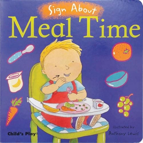 Book cover for Meal Time (Board Book, Sign Language) by Lewis, Anthony