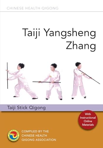 Book cover for Taiji Yangsheng Zhang: Taiji Stick Qigong (Chinese Health Qigong) by Association, Chinese Health Qigong