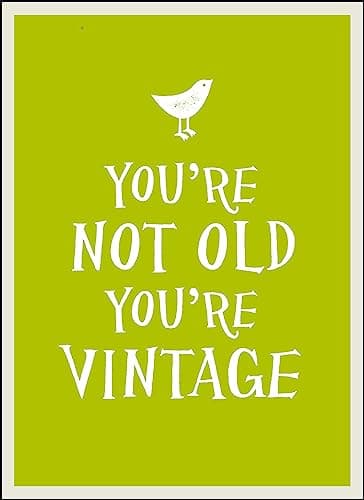 Book cover for You're Not Old, You're Vintage by Summersdale