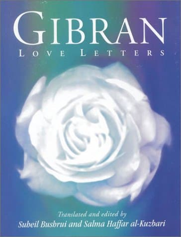Book cover for Gibran Love Letters by Gibran, Kahlil