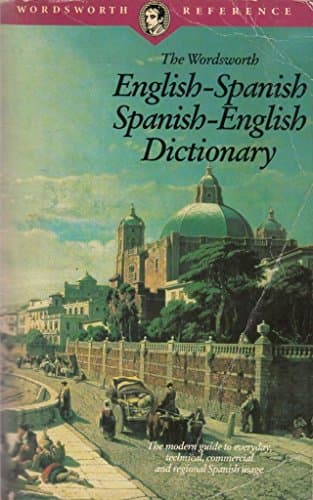 Book cover for English-Spanish Spanish-English Dictionary (Wordsworth Collection) by Wordsworth Editions Ltd