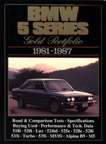 Book cover for Bmw 5 Series 1981-1987 (Gold Portfolio) by Clarke, R. M.