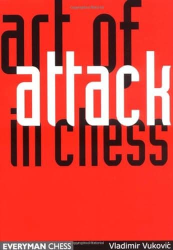 Book cover for Art of Attack in Chess by Vukovic, Vladimir