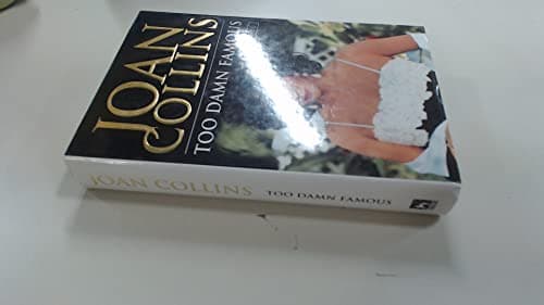 Book cover for TOO DAMN FAMOUS by Collins, Joan.