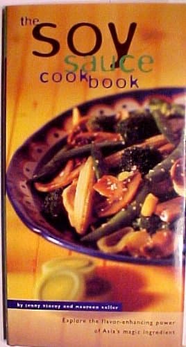 Book cover for The Soy Sauce Cookbook by Jenny Stacey