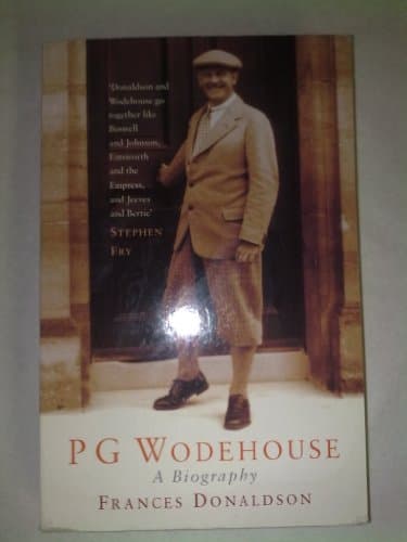 Book cover for P. G. Wodehouse: a Biography by Frances Donaldson