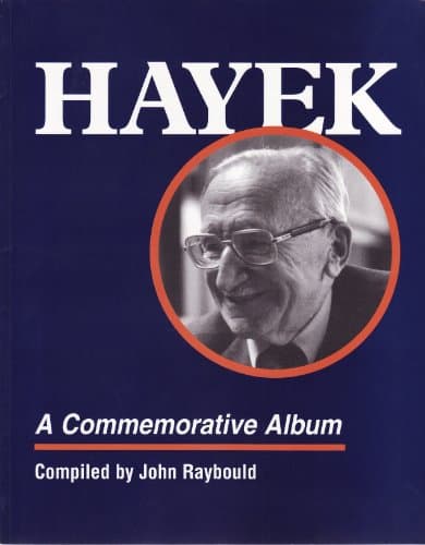 Book cover for Hayek - Commemorative Album by John Raybould
