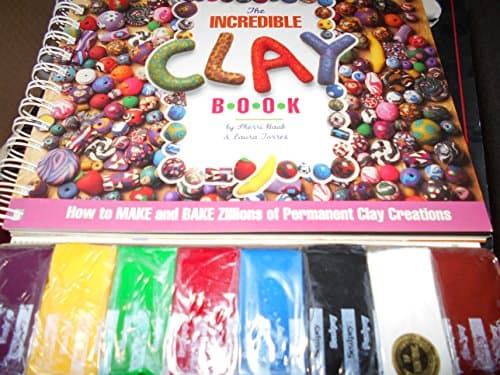 Book cover for The Incredible Clay Book. Klutz Press by Haab, Sherri