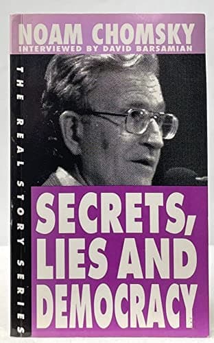 Book cover for Secrets, Lies and Democracy (The Real Story Series) by Chomsky, Noam
