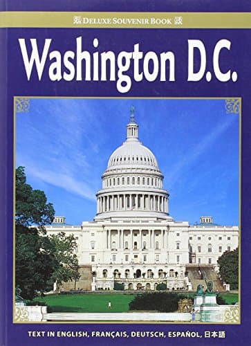 Book cover for Washington D.C.: Souvenir Book by Unknown
