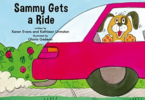 Book cover for Sammy Gets a Ride (Kaeden Books) by Karen Evans