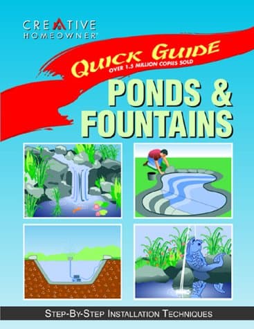 Book cover for Ponds & Fountains (Quick Guide) by Barrett, James