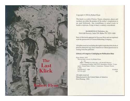 Book cover for The Last Klick by Flynn, Robert