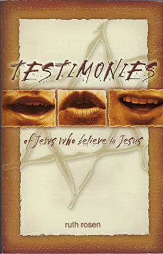 Book cover for Testimonies of Jews Who Believe in Jesus by Rosen, Ruth