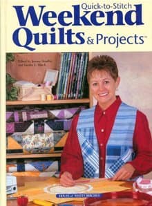 Book cover for Quick-to-stitch weekend quilts & projects by Jeanne Stauffer