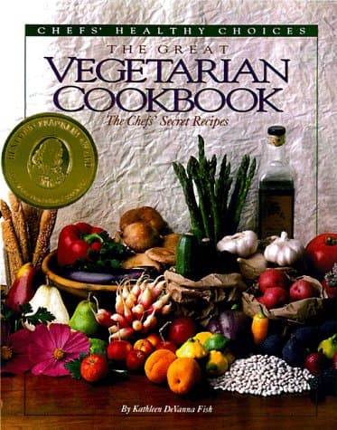 Book cover for The Great Vegetarian Cookbook: The Chef's Secret Recipes (Books of the "Secrets" Series) by Fish, Kathleen DeVanna
