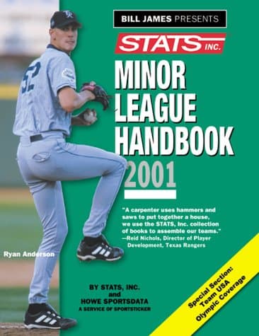 Book cover for Stats Minor League Handbook 2001 by Stats Inc