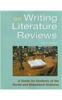 Book cover for Writing Literature Reviews: A Guide for Students of the Social and Behavioral Sciences by Galvan, Jose L.