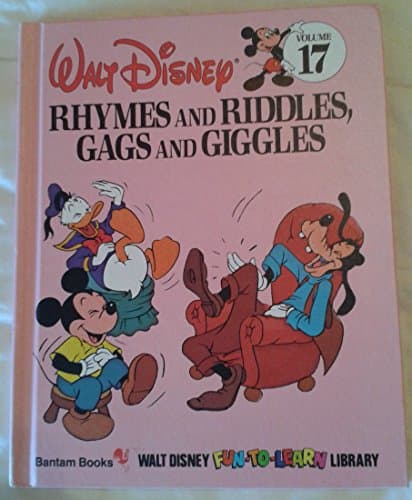 Book cover for Rhymes and Riddles, Gags and Giggles (Walt Disney Fun-To-Learn Library) by Walt Disney Company