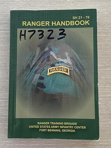 Book cover for U.S. Army Ranger Handbook SH 21-76 by Department of Defense