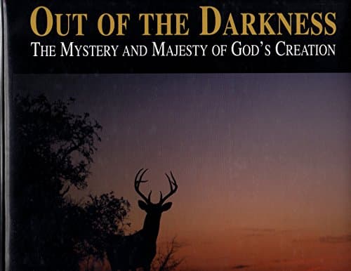 Book cover for Out of the Darkness: The Mystery and Majesty of God's Creation by Cody Carlson