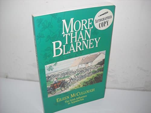 Book cover for More than blarney: The Irish influence in Appalachia by McCullough, Eileen