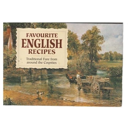 Book cover for Favourite English Recipes: Traditional Fare from Around the Counties (Favourite Recipes Series) by Anon