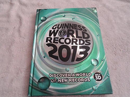 Book cover for Guinness World Records 2013 by Guinness World Records