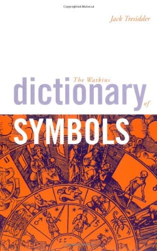 Book cover for Watkins Dictionary of Symbols by Jack Trsidr