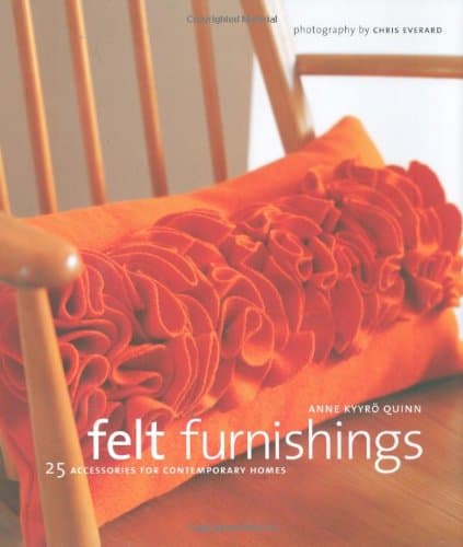 Book cover for Felt Furnishing by Anne Quinn