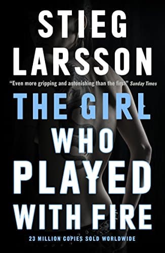 Book cover for The Girl Who Played With Fire by Stieg Larsson