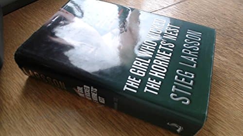Book cover for The Girl Who Kicked the Hornets' Nest by Stieg Larsson