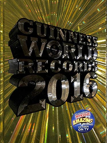 Book cover for Guinness World Records 2016 by Guinness World Records