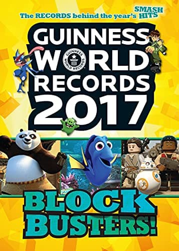 Book cover for Guinness World Records 2017: Blockbusters! by Guinness World Records
