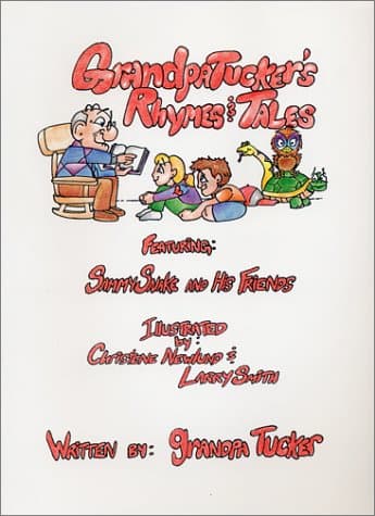Book cover for Grandpa Tucker's Rhymes & Tales by Tucker, Bob