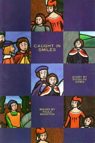 Book cover for Caught in Smiles by Douglas Jones