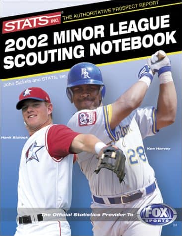 Book cover for Stats Minor League Scouting Notebook 2002 by Sickles, John