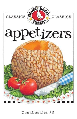 Book cover for Appetizers Cookbook by Gooseberry Patch