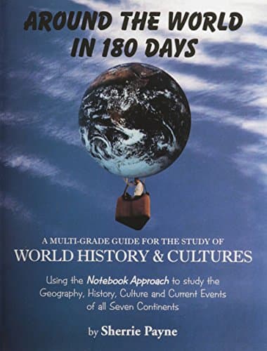 Book cover for Around the World in 180 Days by Sherrie Payne