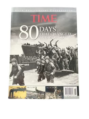 Book cover for 80 Days That Changed the World by Editors of Time Magazine