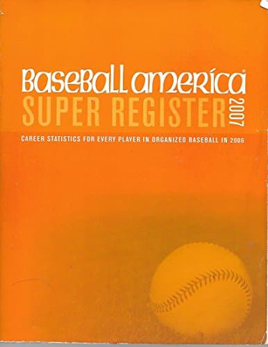 Book cover for Super Register 2007: The Ultimate Baseball Statistical Reference by Simpson, Allan