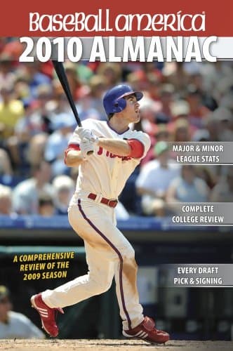 Book cover for Baseball America 2010 Almanac: A Comprehensive Review of the 2009 Season by The Editors of Baseball America