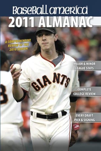 Book cover for Baseball America 2011 Almanac: A Comprehensive Review of the 2010 Season by Baseball America, The Editors of