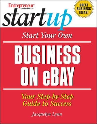 Book cover for Start Your Own Business on eBay by Lynn, Jacquelyn